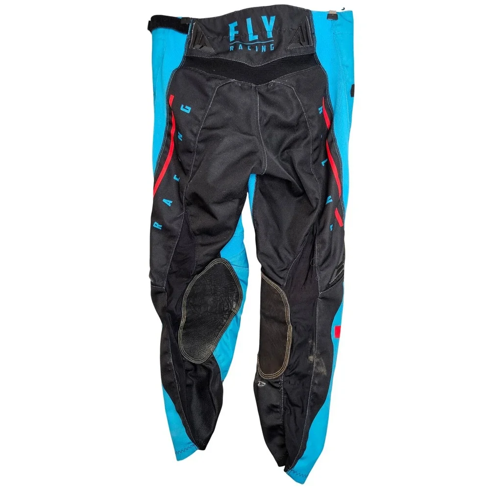 Fly Racing Motocross Pants‎ Blue Black Red MX Dirt Bike Riding Gear Zipper Lock
